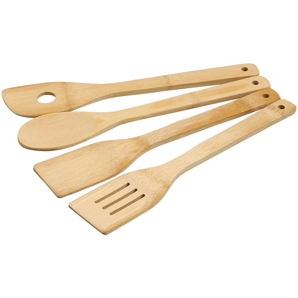 Produktabbildung Ligno Küchenhelfer-Set 4-teilig, Bambus