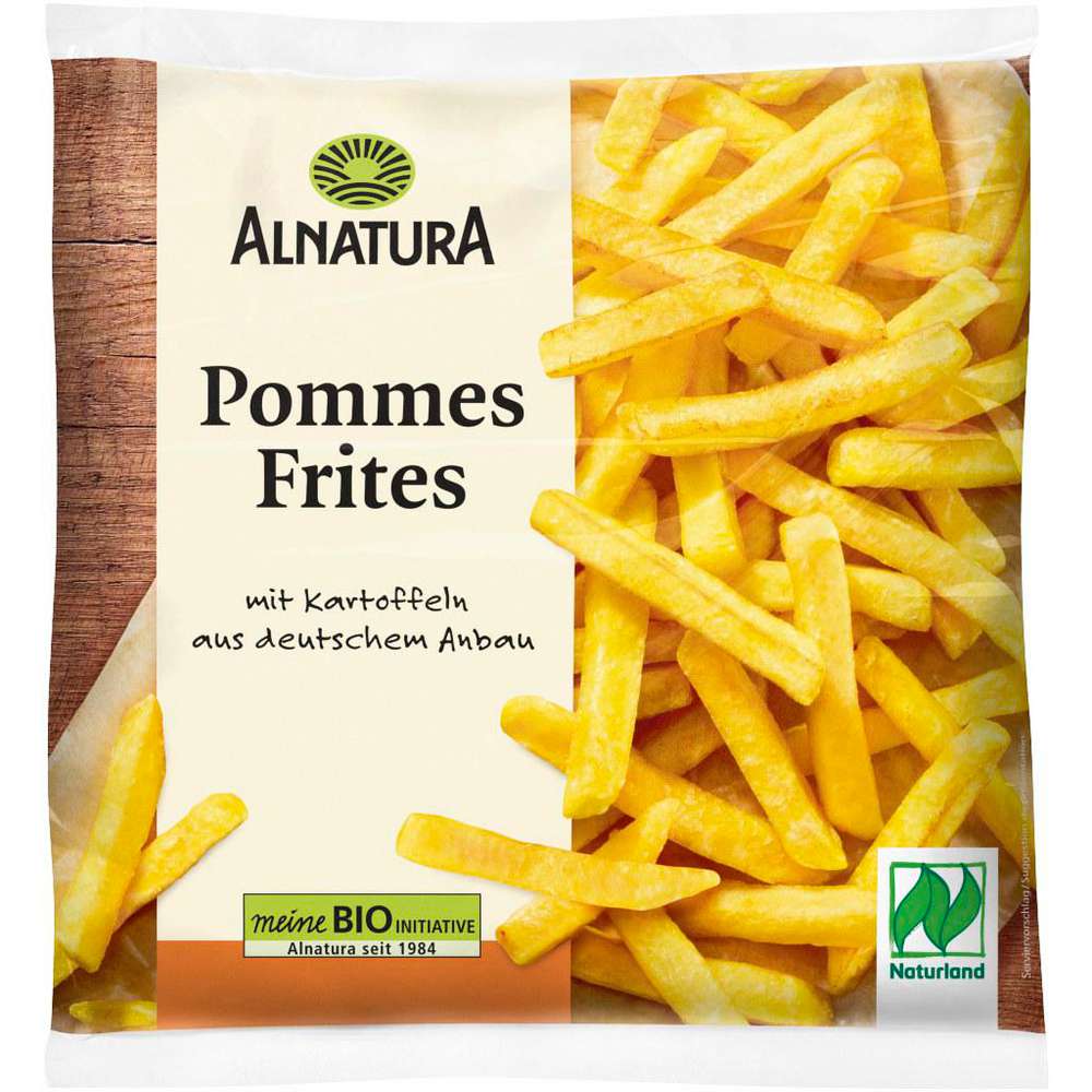 Produktabbildung Alnatura Bio Pommes Frites, tiefgekühlt