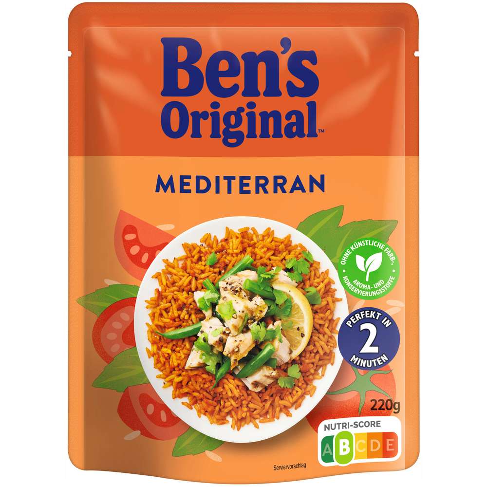 Produktabbildung BEN'S ORIGINAL Express Reis, Mediterran
