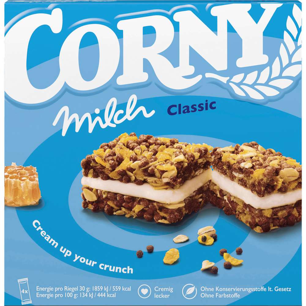 Produktabbildung Corny Müsliriegel Milch, Classic