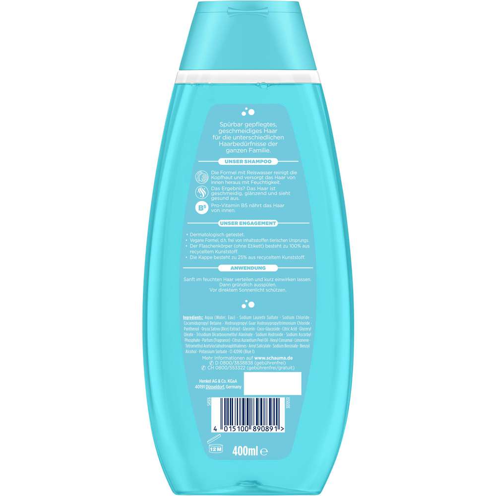 Produktabbildung Schauma Shampoo, Feuchtigkeit & Glanz