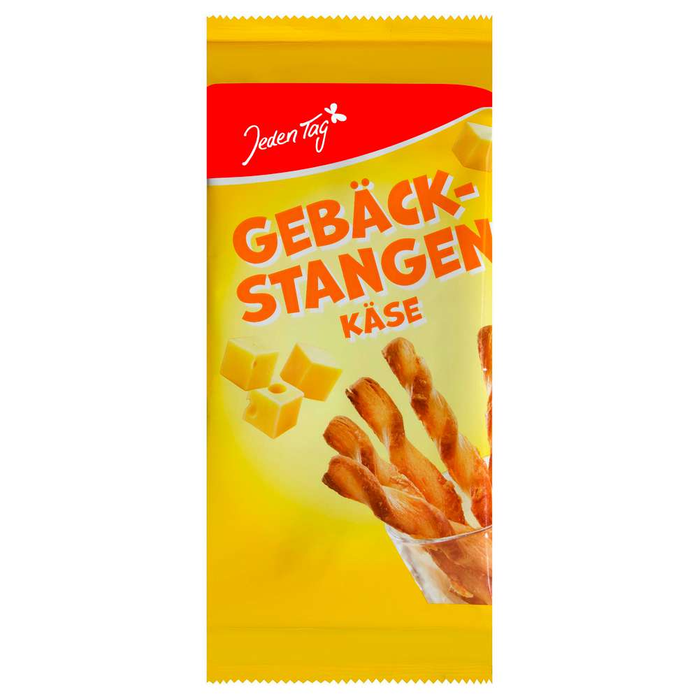 Produktabbildung Jeden Tag Hefegebäckstangen Flûtes, Käse