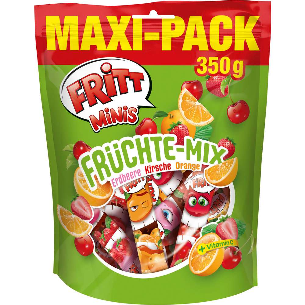 Produktabbildung Fritt Mini Kaubonbon, Früchte-Mix