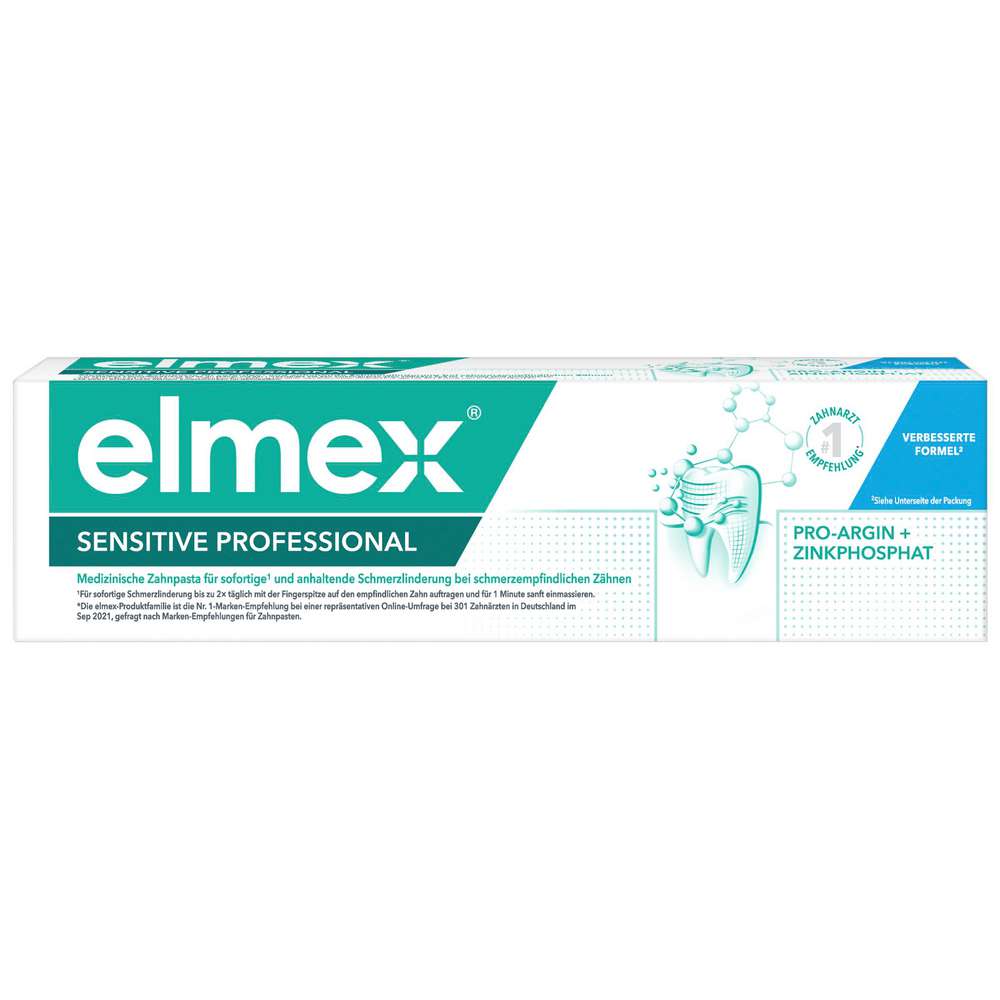 Produktabbildung elmex Zahncreme sensitive professional