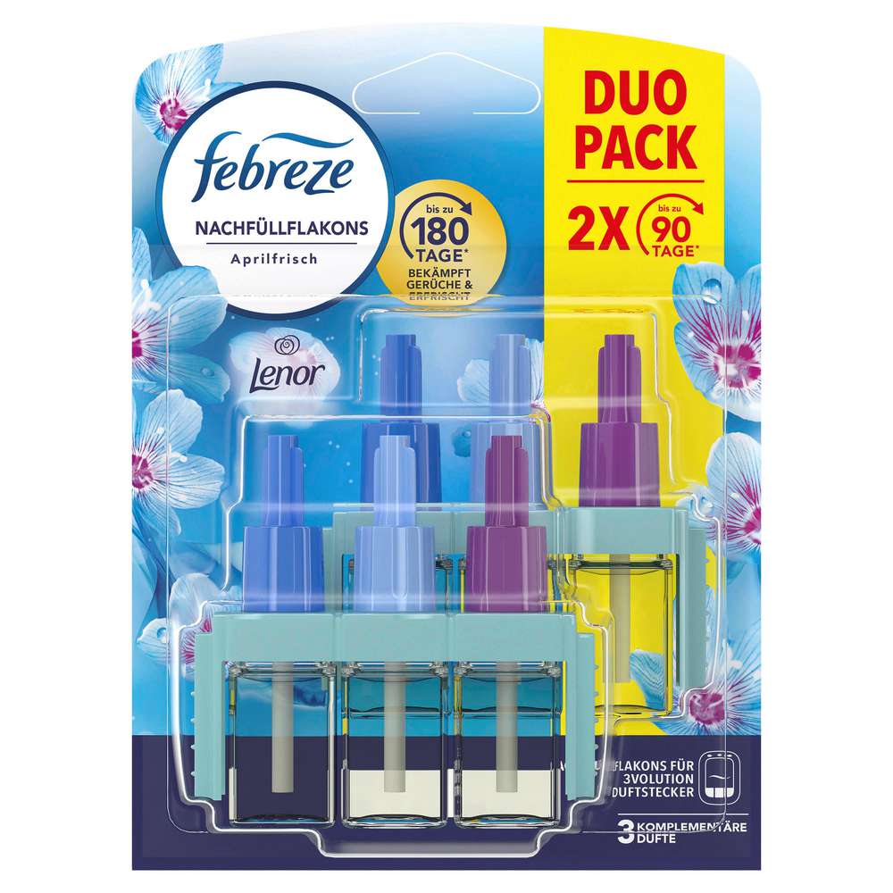 Produktabbildung Febreze Duftstecker 3 Volution, Nachfüller, Aprilfrisch