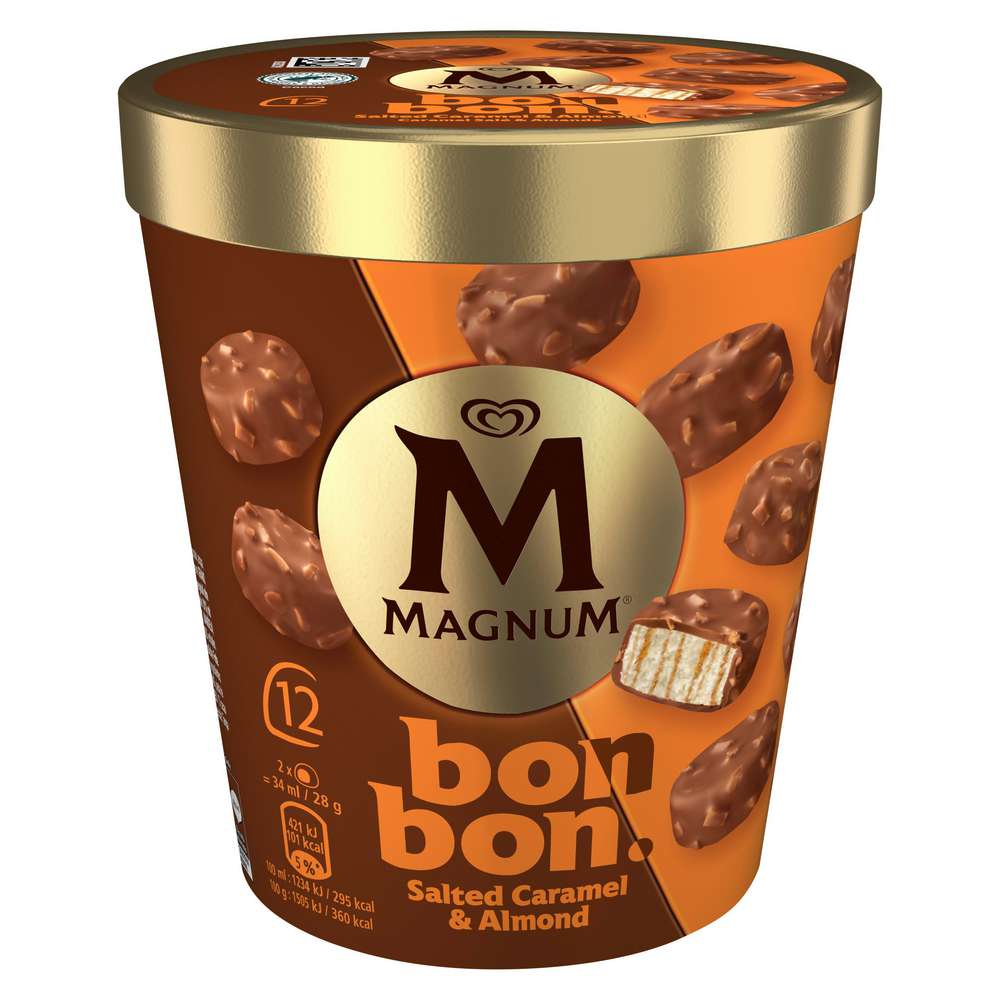 Produktabbildung Magnum Eis, Bonbon Salted Caramel & Almond