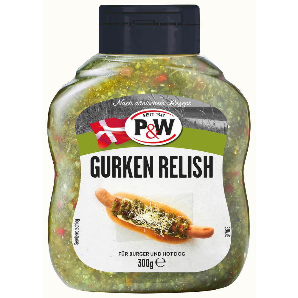 Produktabbildung P&W Gurken Relish