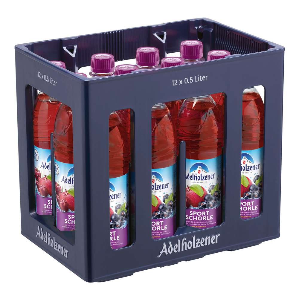 Produktabbildung Adelholzener Sport Mehrfruchtschorle (12x 0,500 Liter)