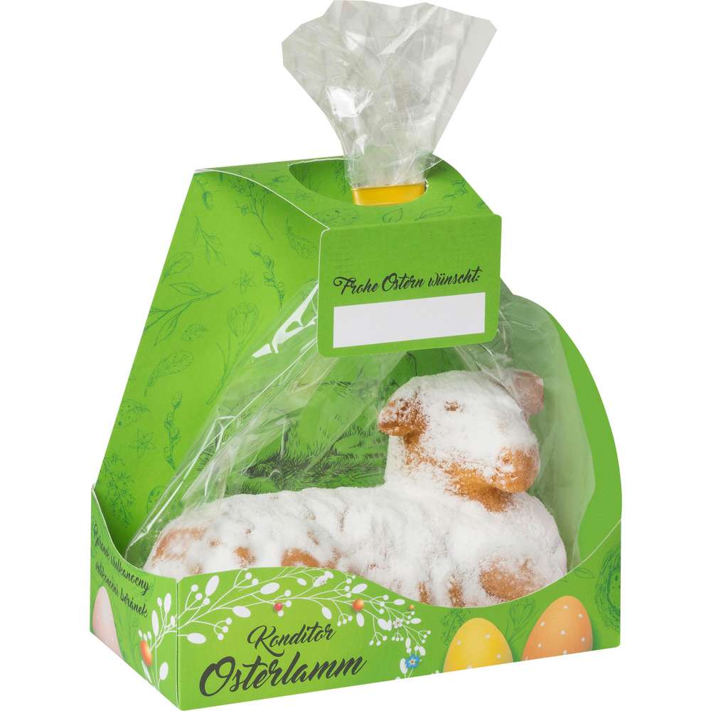 Produktabbildung Kuchen Meister Osterlamm mit Puderzucker