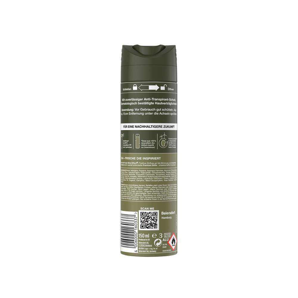 Produktabbildung 8x4 Deo Spray, Wild Oak