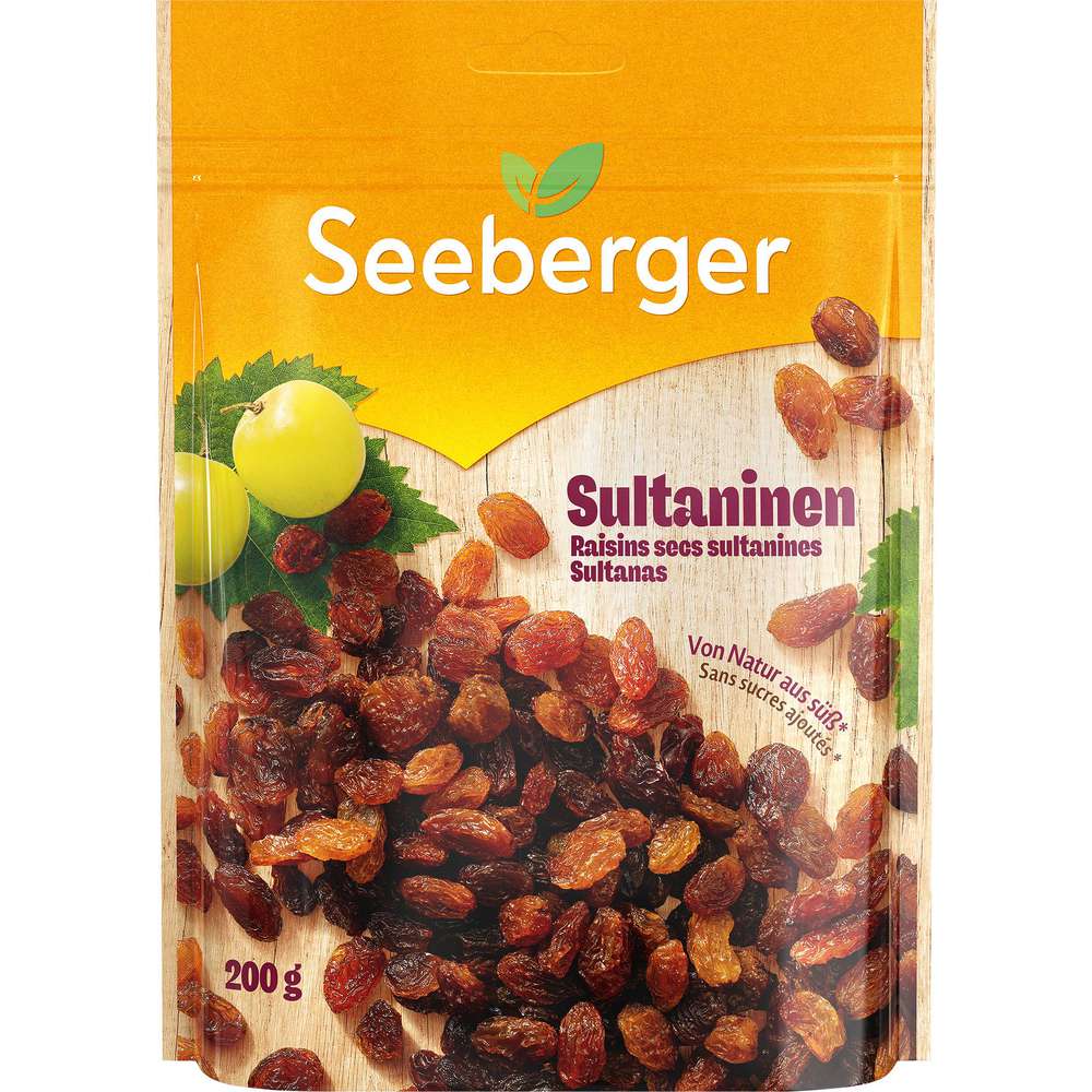 Produktabbildung Seeberger Sultaninen