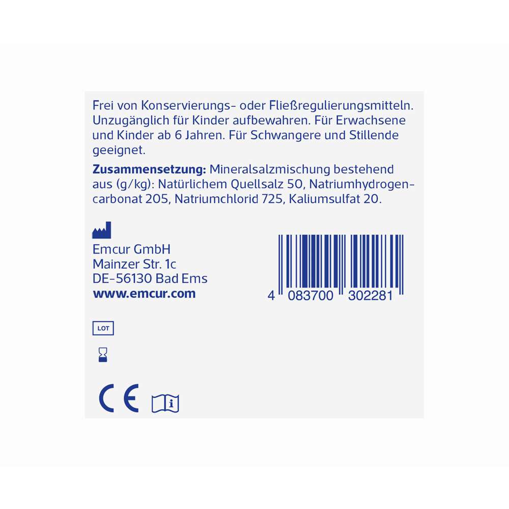 Produktabbildung Emsan Nasenspülsalz 40 Beutel