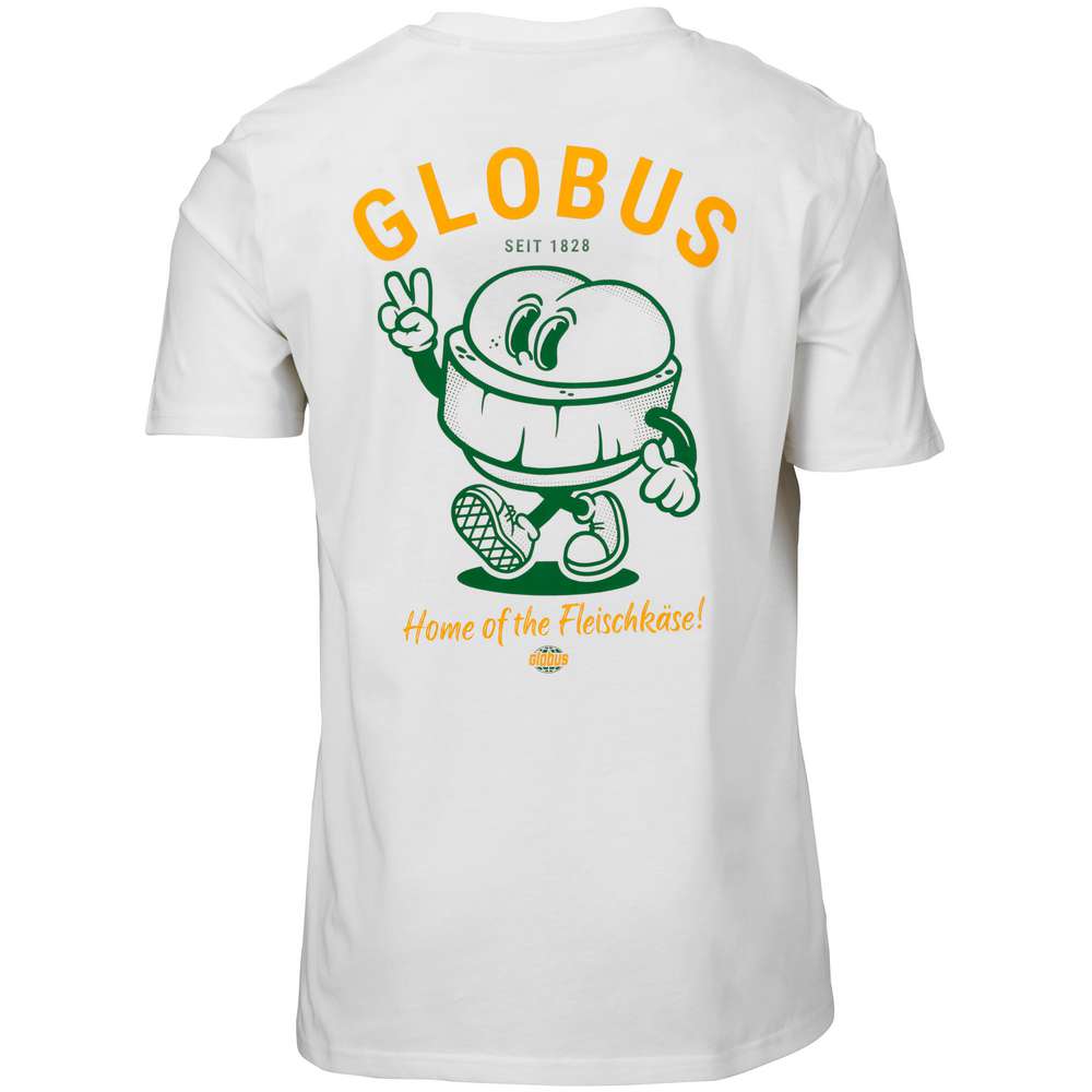 Produktabbildung GLOBUS T-Shirt Fleischkäse weiß, Gr. XS-3XL