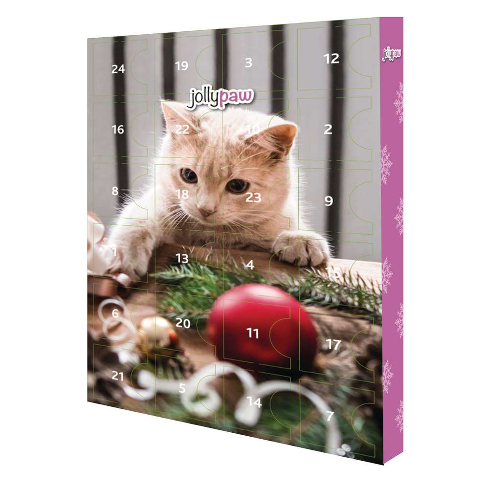 Produktabbildung Jollypaw Adventskalender für Katzen