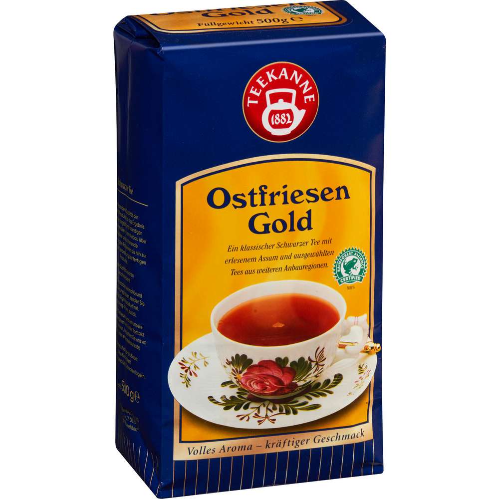 Produktabbildung Teekanne Schwarzer Tee Ostfriesen Gold, lose