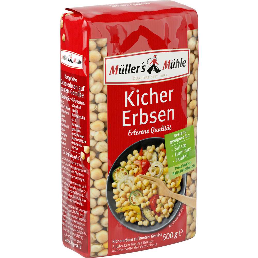 Produktabbildung Müller's Mühle Kirchererbsen