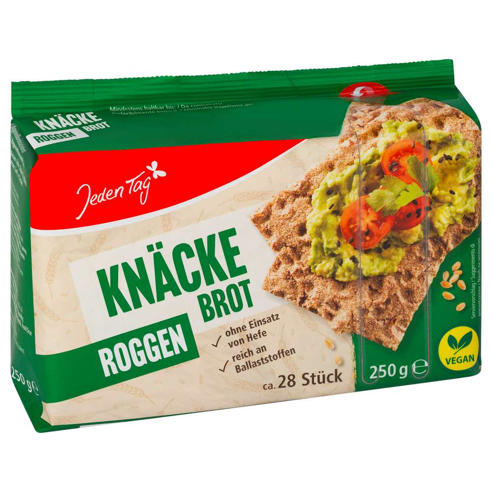 Produktabbildung Jeden Tag Vollkorn Knäckebrot