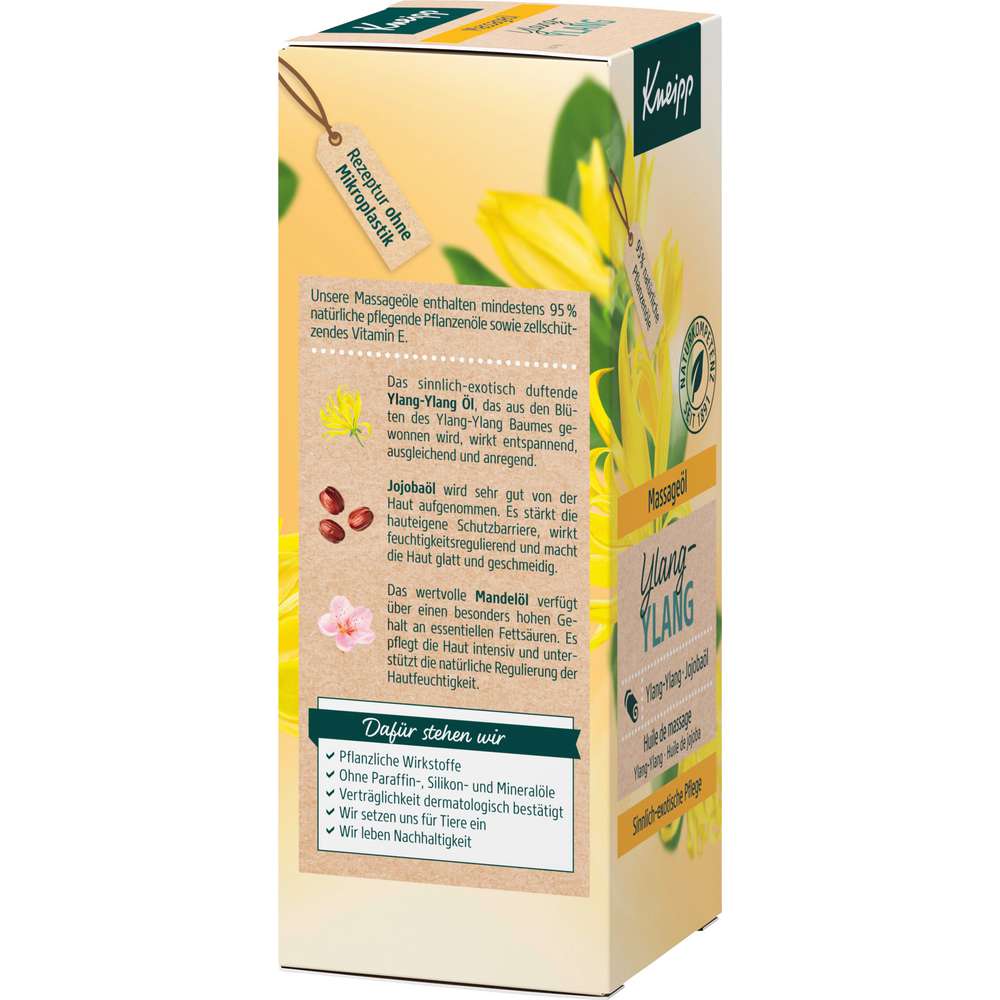 Produktabbildung Kneipp Massageöl Yiang-Yang