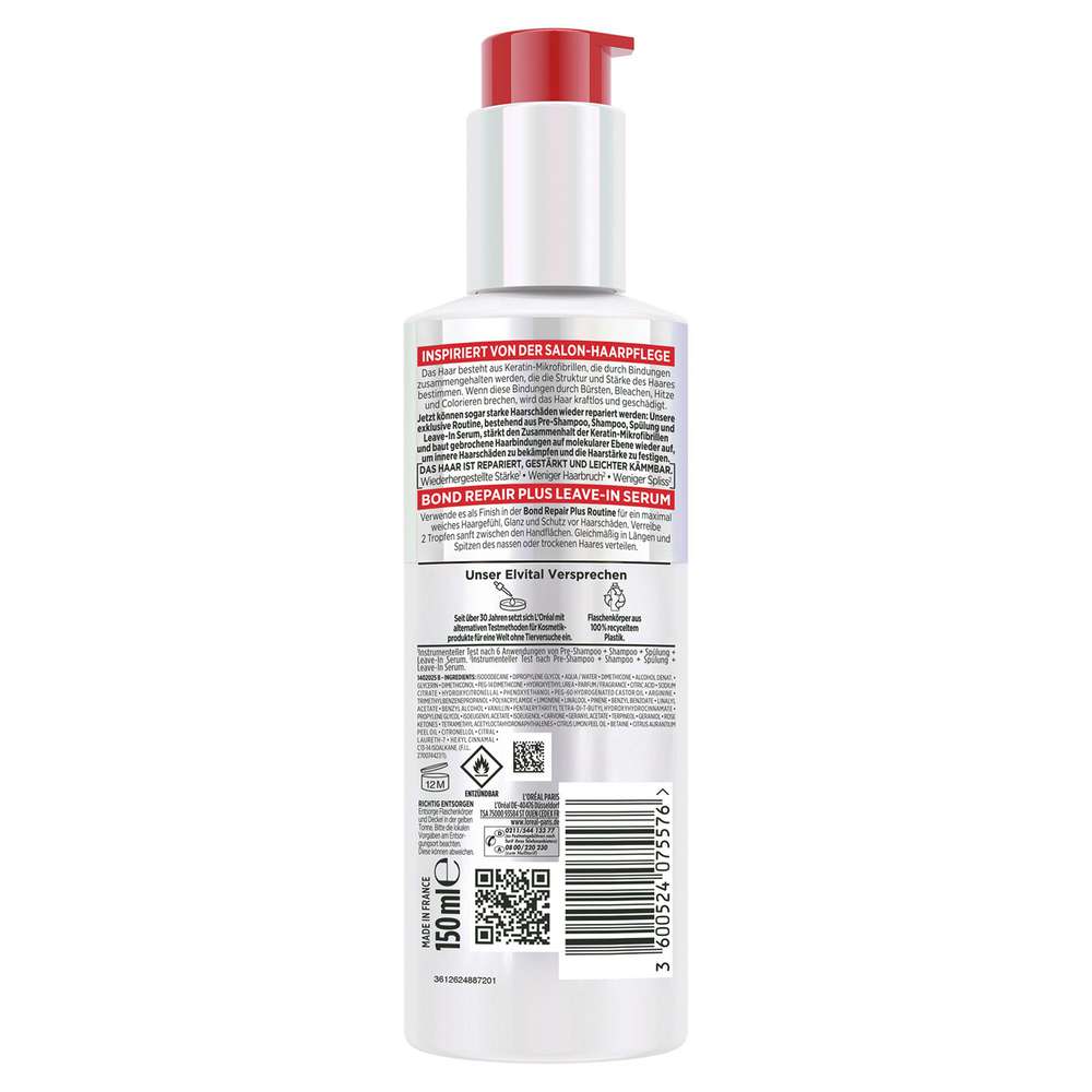 Produktabbildung L'Oreal Paris Elvital Leave-In Haarserum Bond Repair
