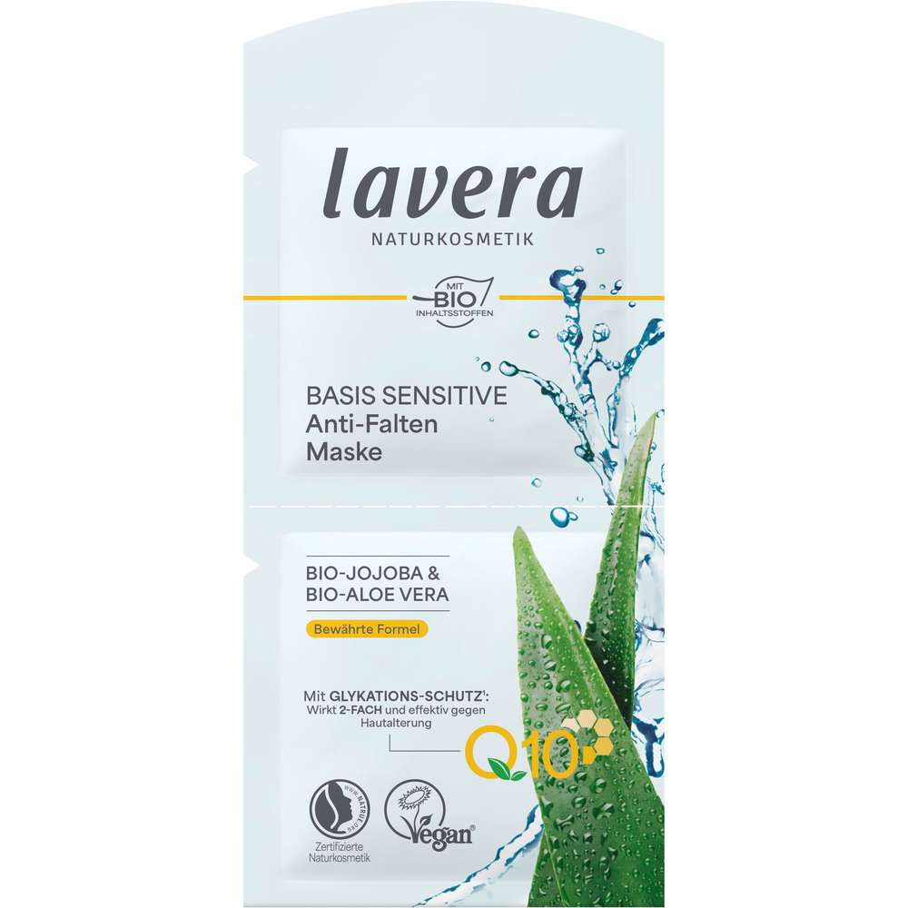 Produktabbildung lavera Anti Falten Maske, Basis Sensitiv