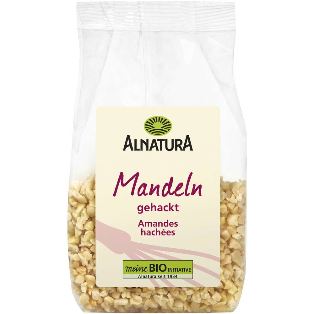 Produktabbildung Alnatura Bio Mandeln, gehackt