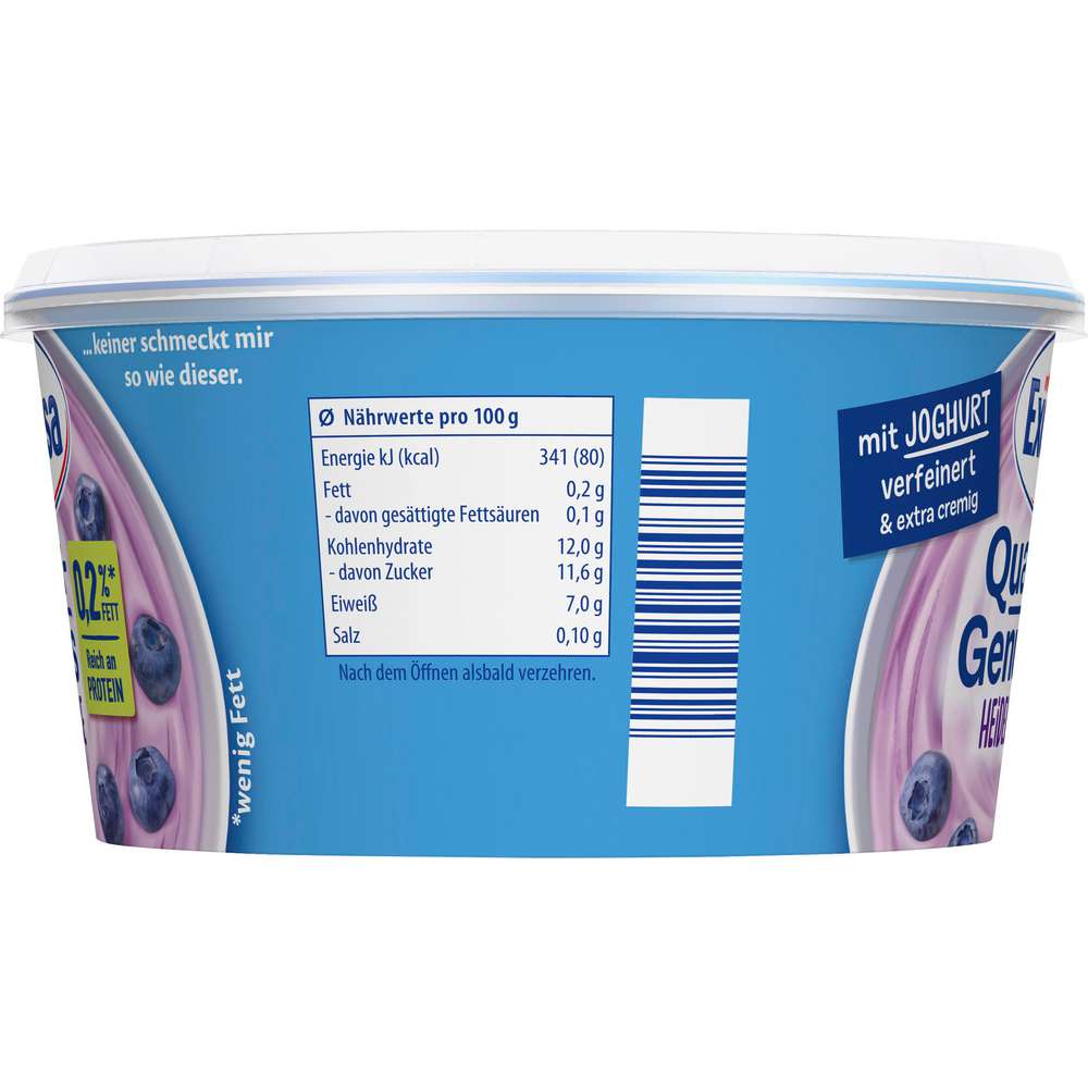 Produktabbildung Exquisa Quark Genuss, Heidelbeere