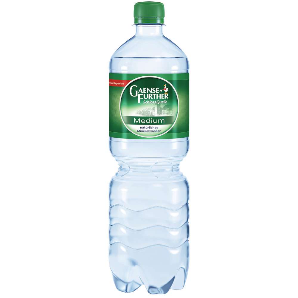 Produktabbildung Gänsefurther Mineralwasser, Medium