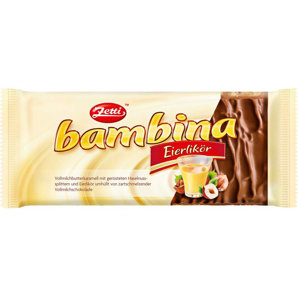 Produktabbildung Zetti Bambina Tafelschokolade, Eierlikör