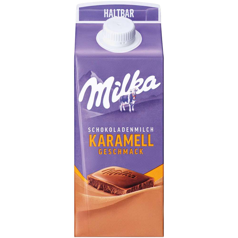Produktabbildung Milka Schokoladenmilch Karamell
