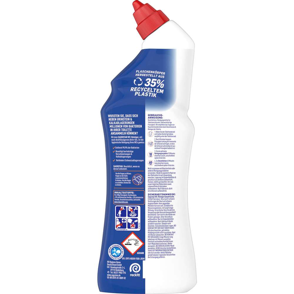 Produktabbildung Sagrotan WC-Reiniger, Ozeanfrische