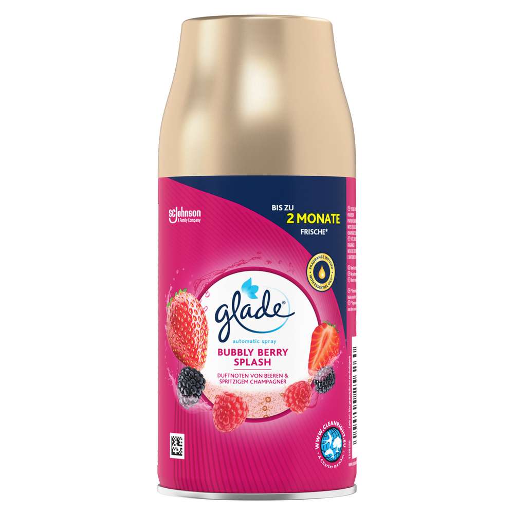 Produktabbildung Glade Lufterfrischer Automatic  Spray Nachfüller, Bubbly Berry Splash