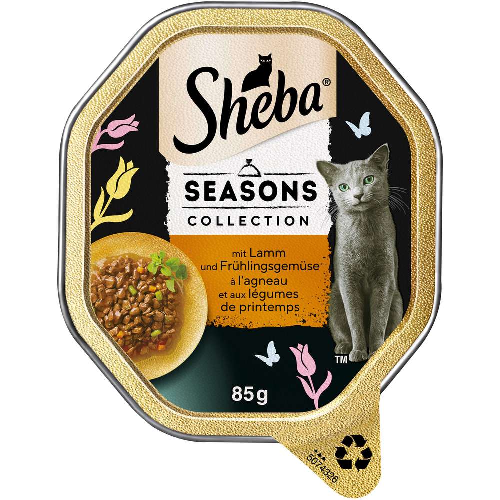 Produktabbildung Sheba Katzen-Nassfutter mit Lamm & Frühlingsgemüse