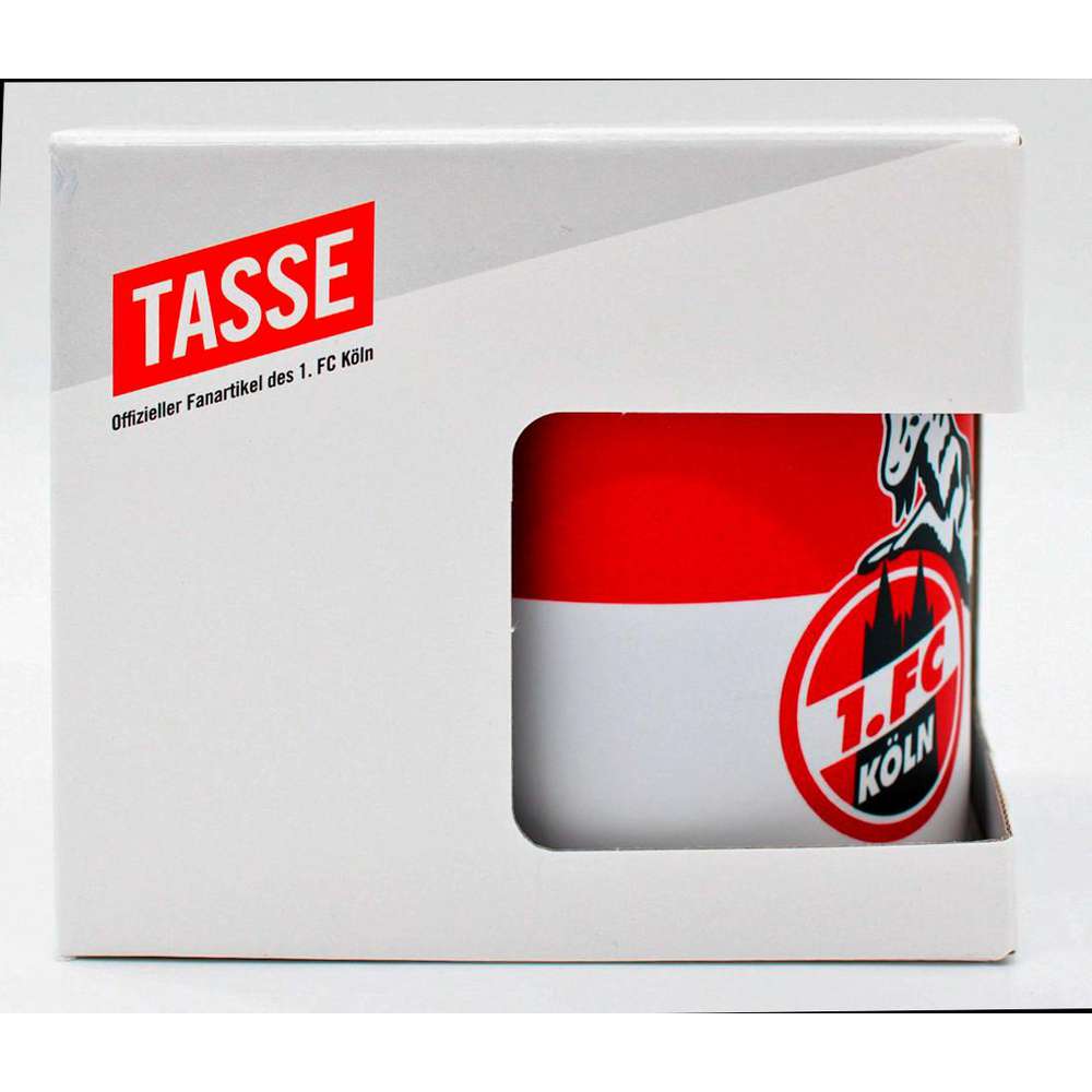 Produktabbildung FC Köln Tasse Basic Logo