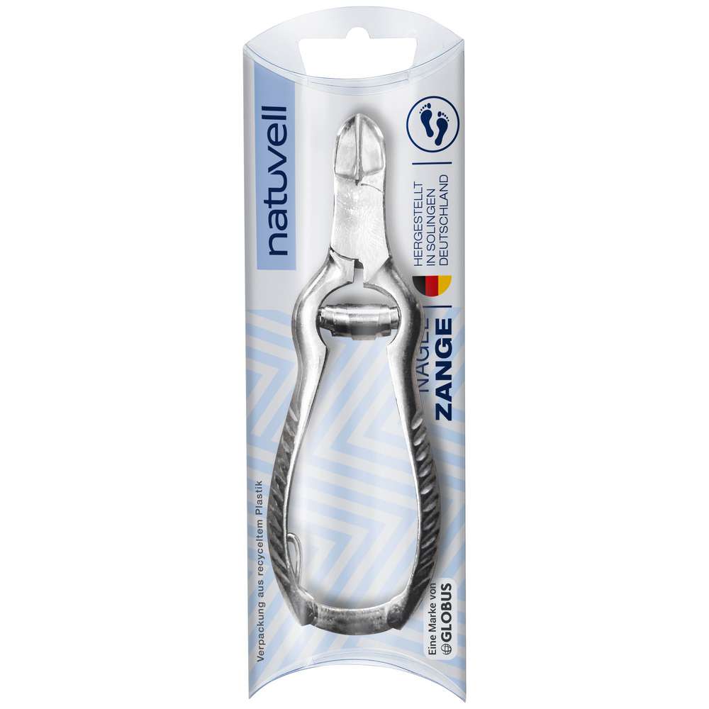 Produktabbildung natuvell Fuß-Nagelzange Nr. 28, mit Puffer