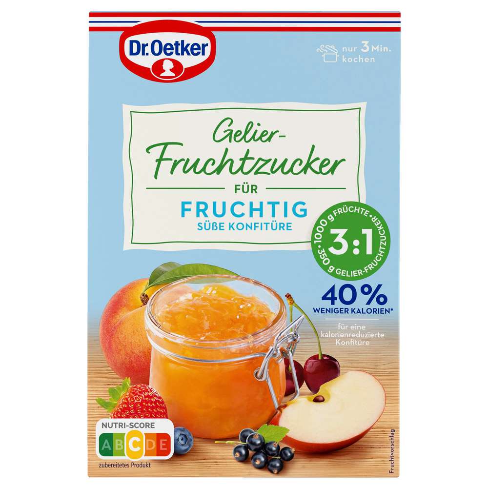 Produktabbildung Dr. Oetker Gelier Fruchtzucker