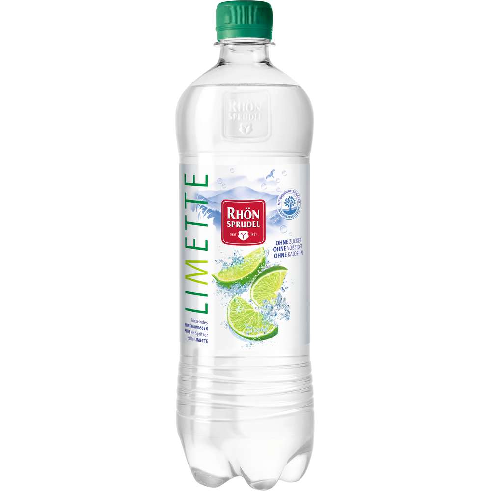 Produktabbildung Rhön Sprudel Mineralwasser Plus Limette