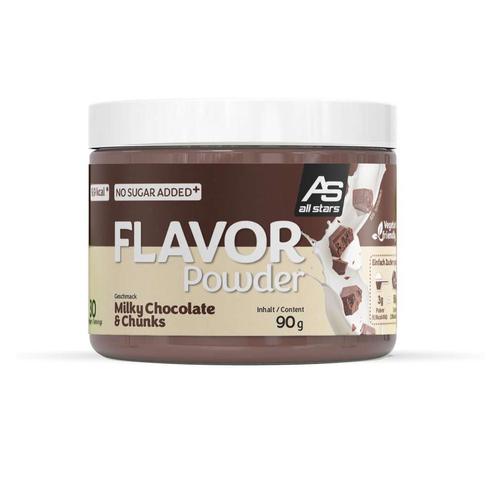 Produktabbildung all stars Protein Flavor-Pulver, Milky Chocolate & Chunks