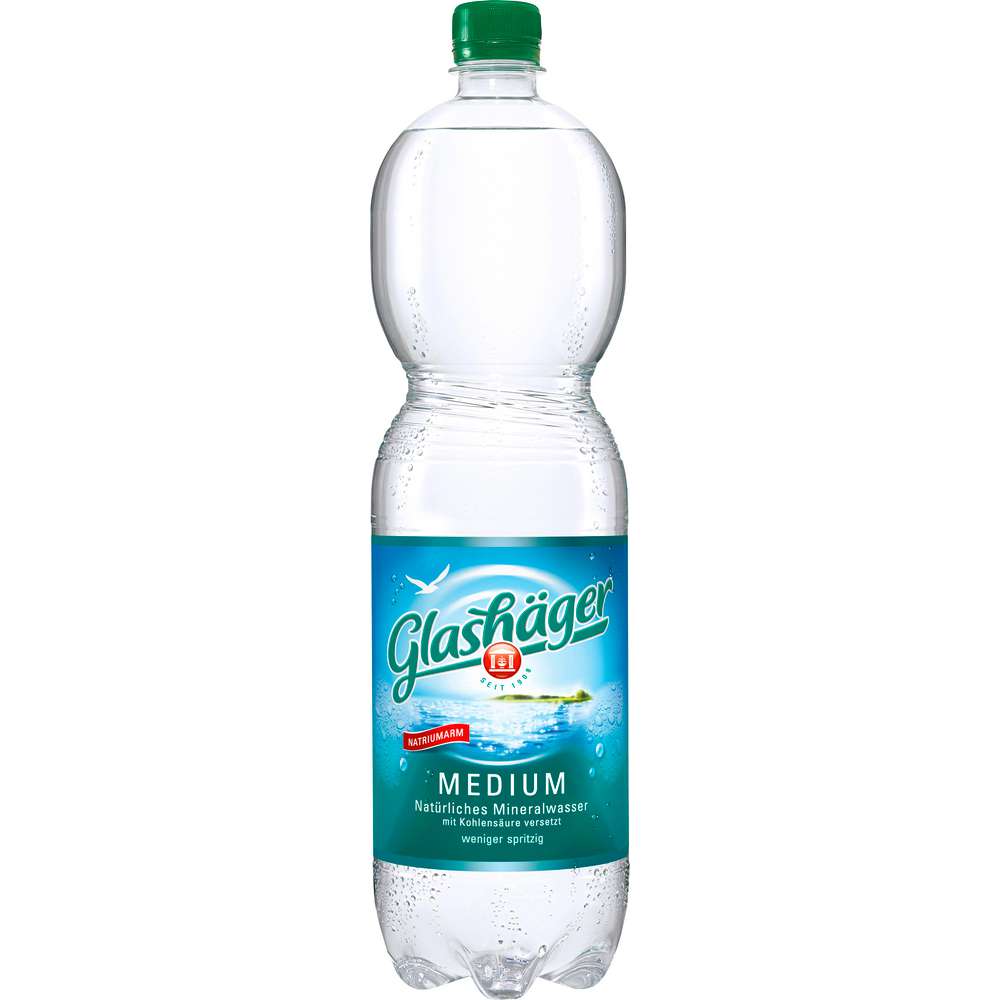 Produktabbildung Glashäger Mineralwasser, Medium