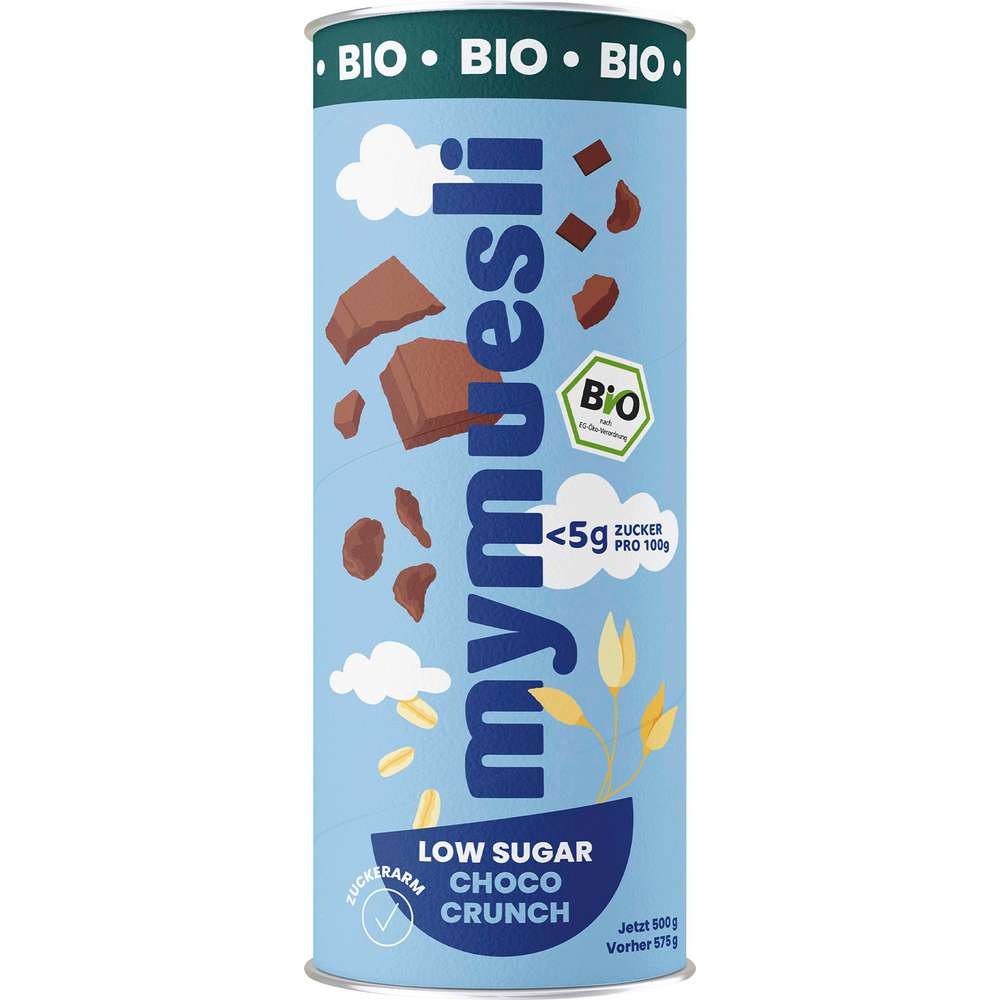 Produktabbildung MyMüsli Bio Müsli Low Sugar, Choco Crunch