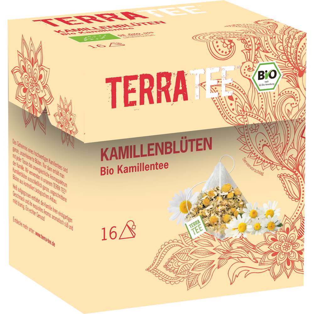 Produktabbildung Terra Tee Bio Kräutertee, Kamillenblüten