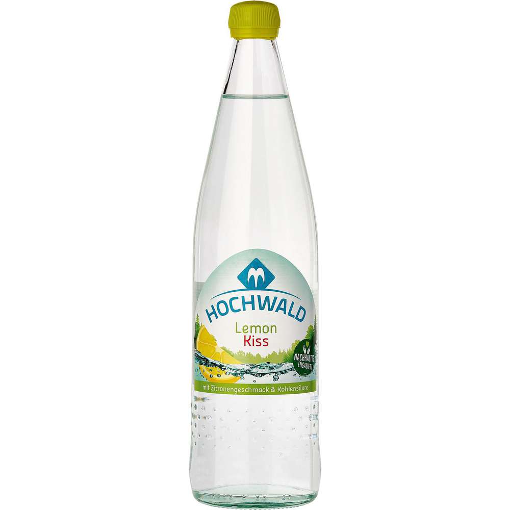Produktabbildung Hochwald Lemon Kiss mit Zitronengeschmack & Kohlensäure