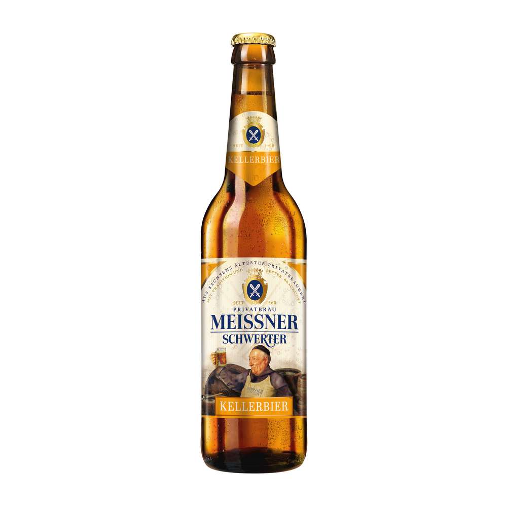 Produktabbildung Privatbrauerei Schwerter Meißen Kellerbier 4,8%
