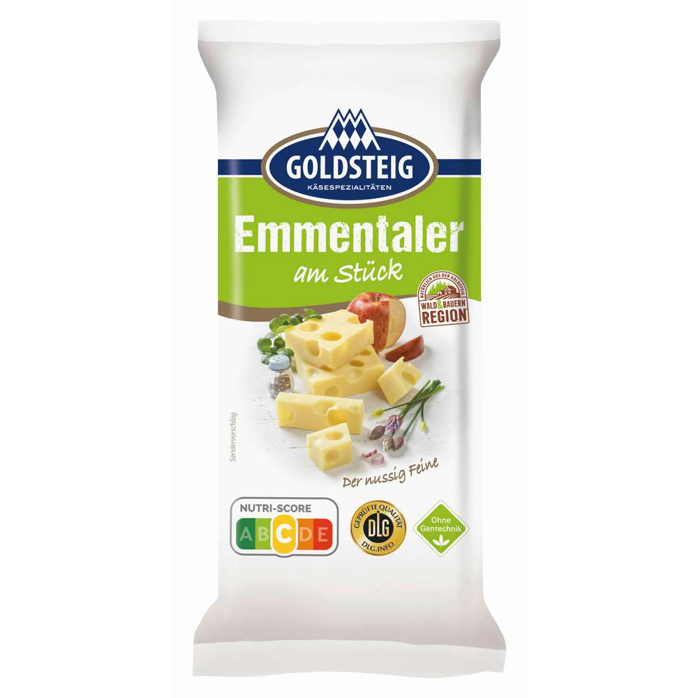 Produktabbildung Goldsteig Schnittkäse, Emmentaler 