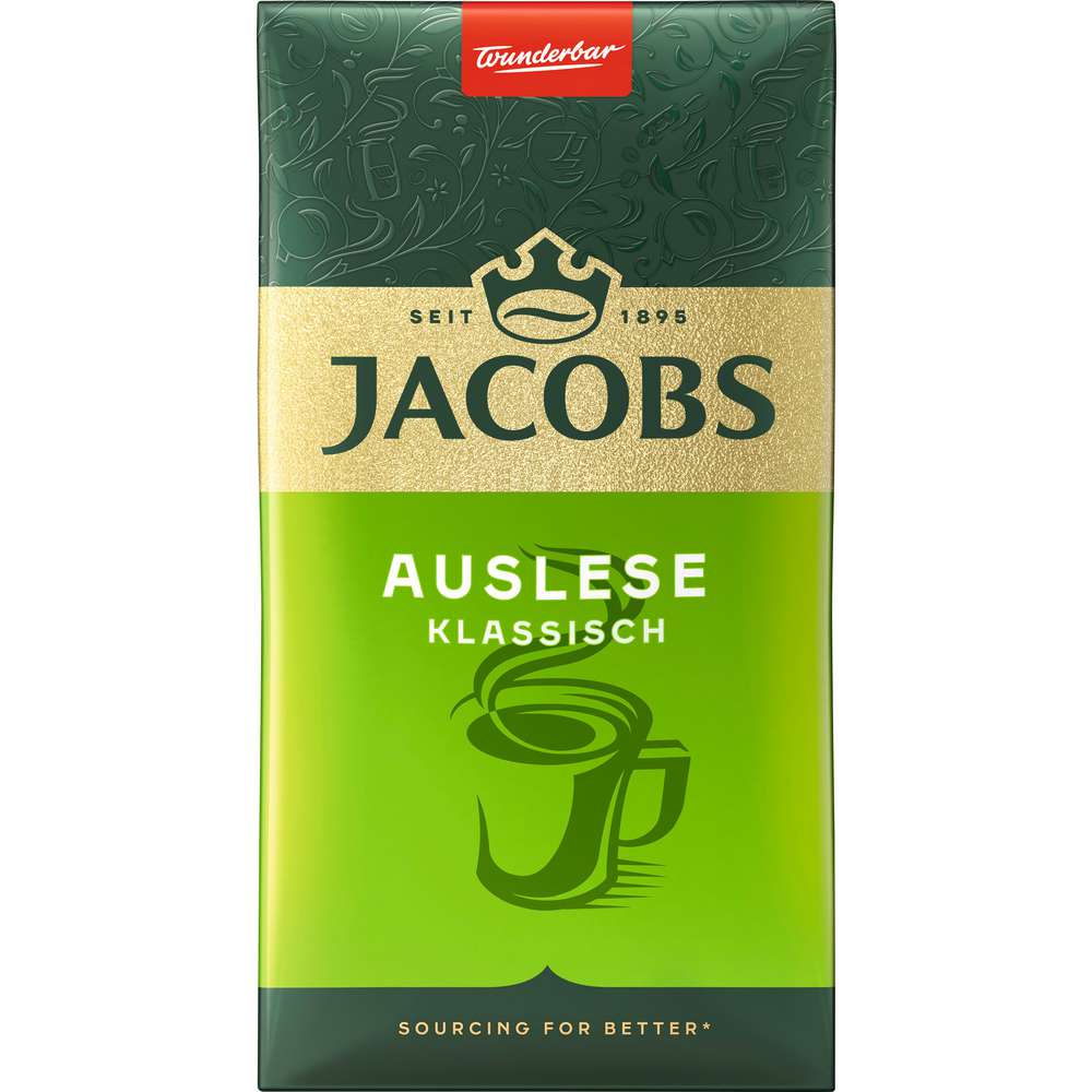Produktabbildung Jacobs Kaffee Auslese, klassisch, gemahlen  