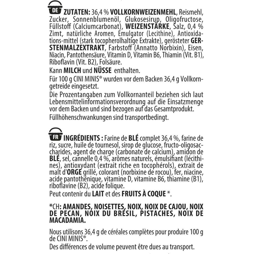 Produktabbildung Nestle Cornflakes Cini Minis