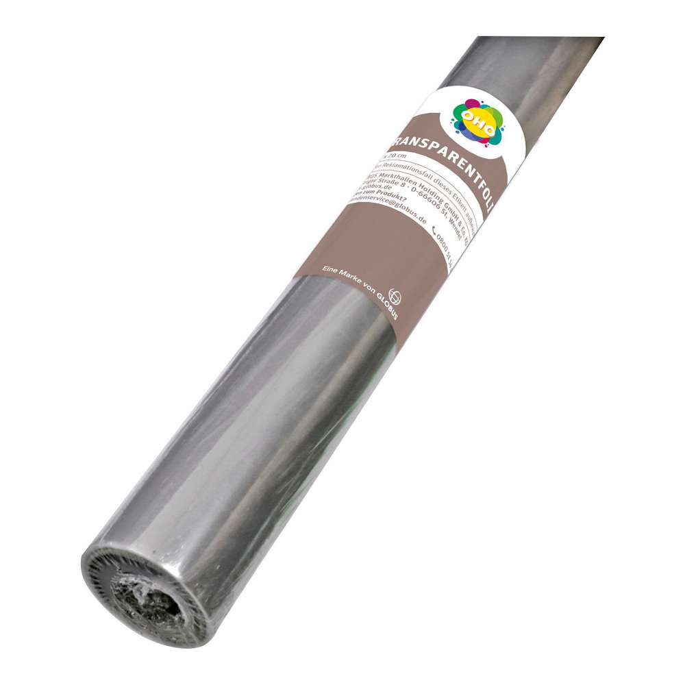 Produktabbildung OHO Transparentfolie 5 m x 70 cm