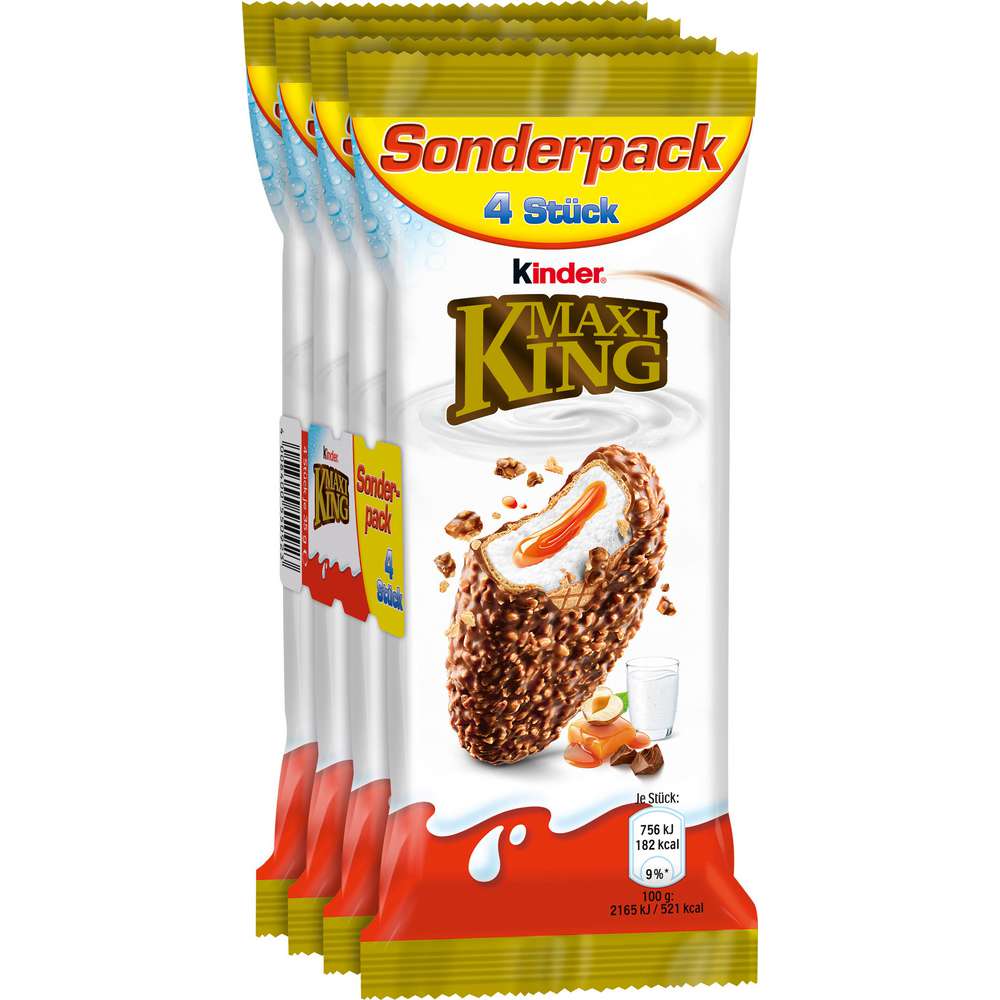 Produktabbildung Ferrero Kinder Maxi King 4er 
