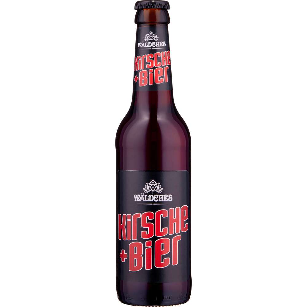 Produktabbildung Wäldches Biermischgetränk, Kirsch + Bier 2,5%