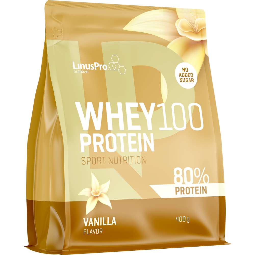 Produktabbildung Nordthy Protein Pulver Whe 100 Sport Nutrition, Vanilla