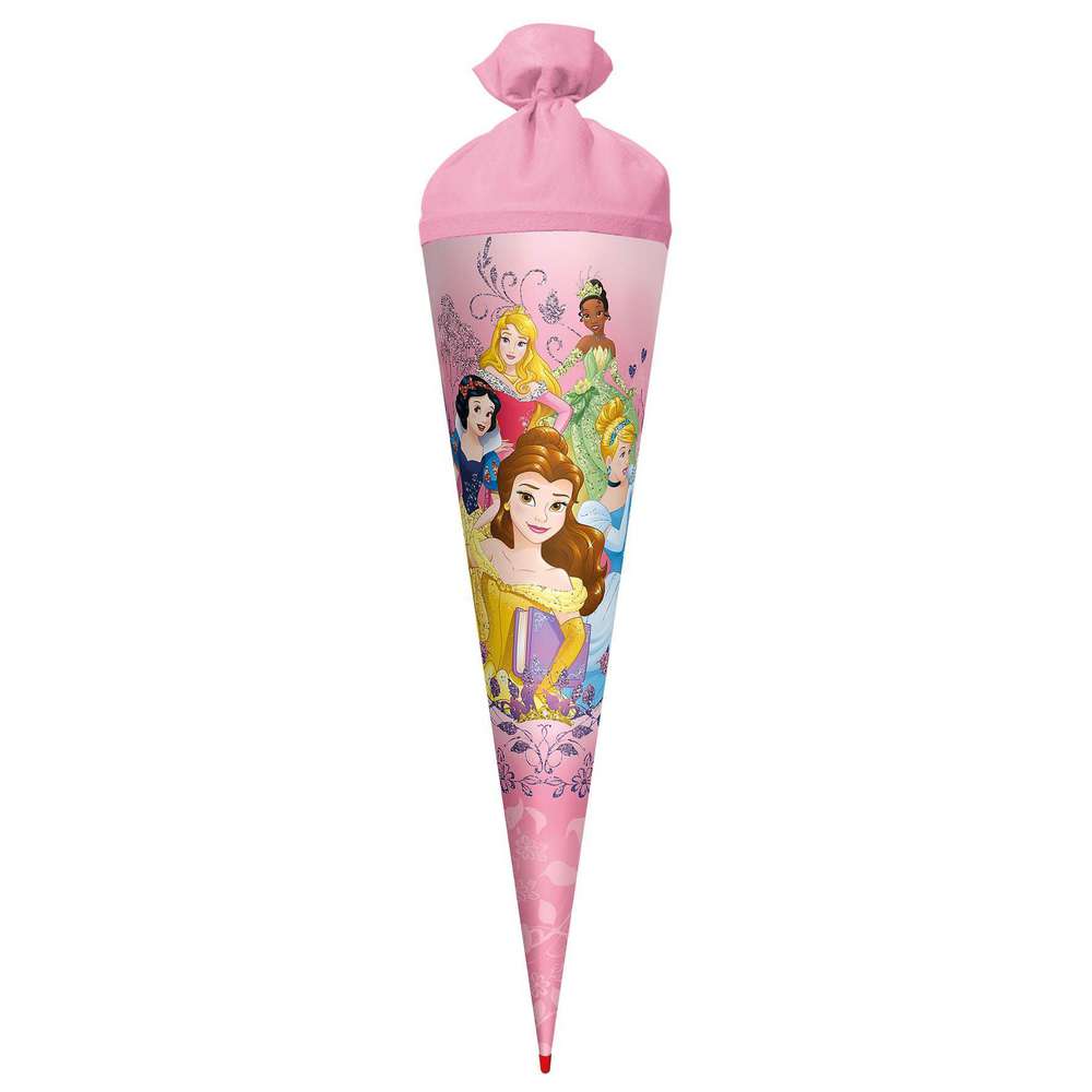 Produktabbildung Roth Lizenz-Schultüte, Disney Princess, 70 cm, Glitter